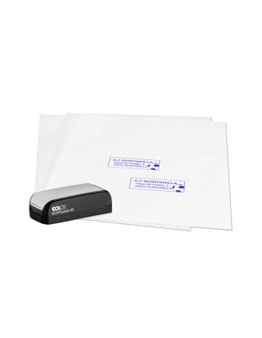 Sello Personalizado Colop EOS Pocket Stamp 40...