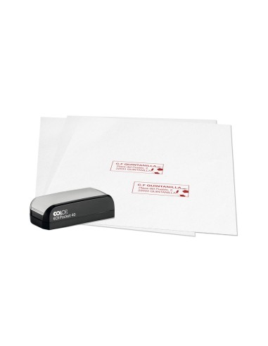 Sello Personalizado Colop EOS Pocket Stamp 40...
