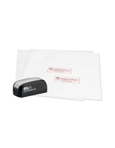Sello Personalizado Colop EOS Pocket Stamp 20 (14 x 38 mm) 2