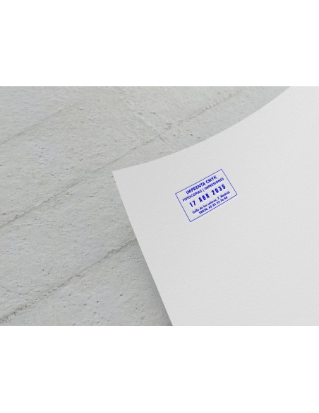 Sello Personalizado con Fecha Colop EOS 38 (25 x 47 mm)