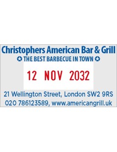 Sello Personalizado Fecha Colop EOS 38 2